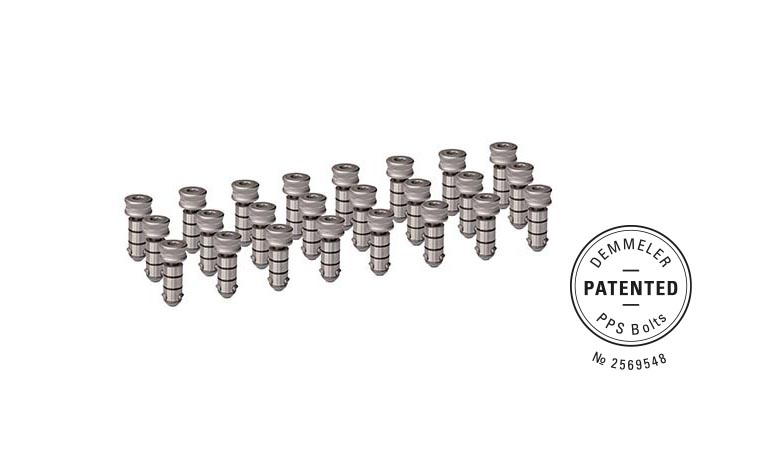 Demmeler Sets 4 ppc bouten kort