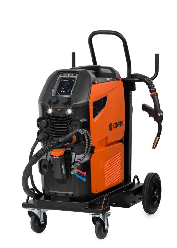 Kemppi Master M 353 355 met koeler op kar
